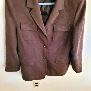 Anne Klein Brown SZ 14 SUIT PANTS LONG